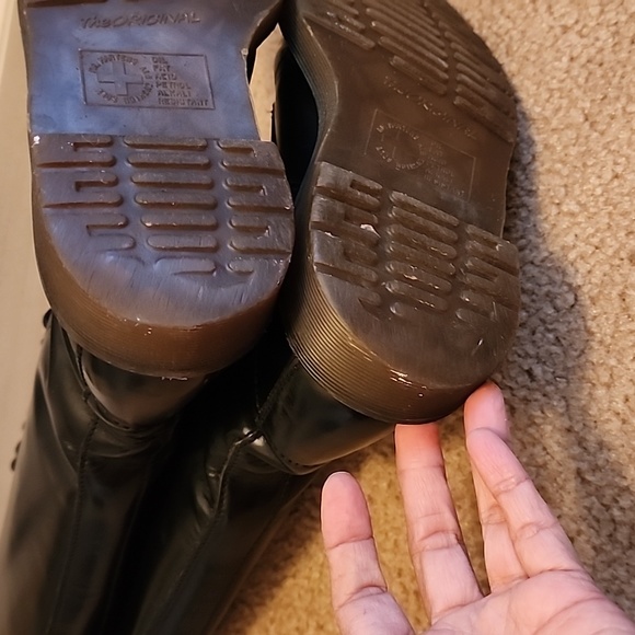 Dr. Martens 20 eyes 9663 Moto Lace-up Boots - Picture 11 of 16